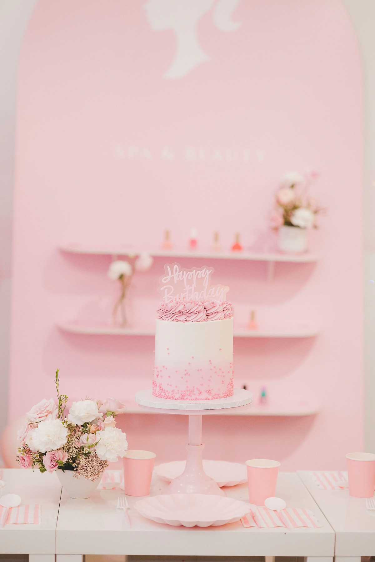 Gentle birthday celebration